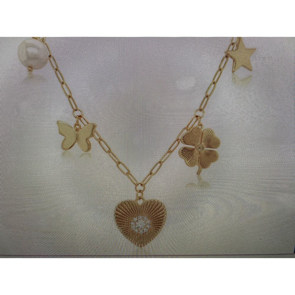NEW Jennifer Miller Heart charm necklace